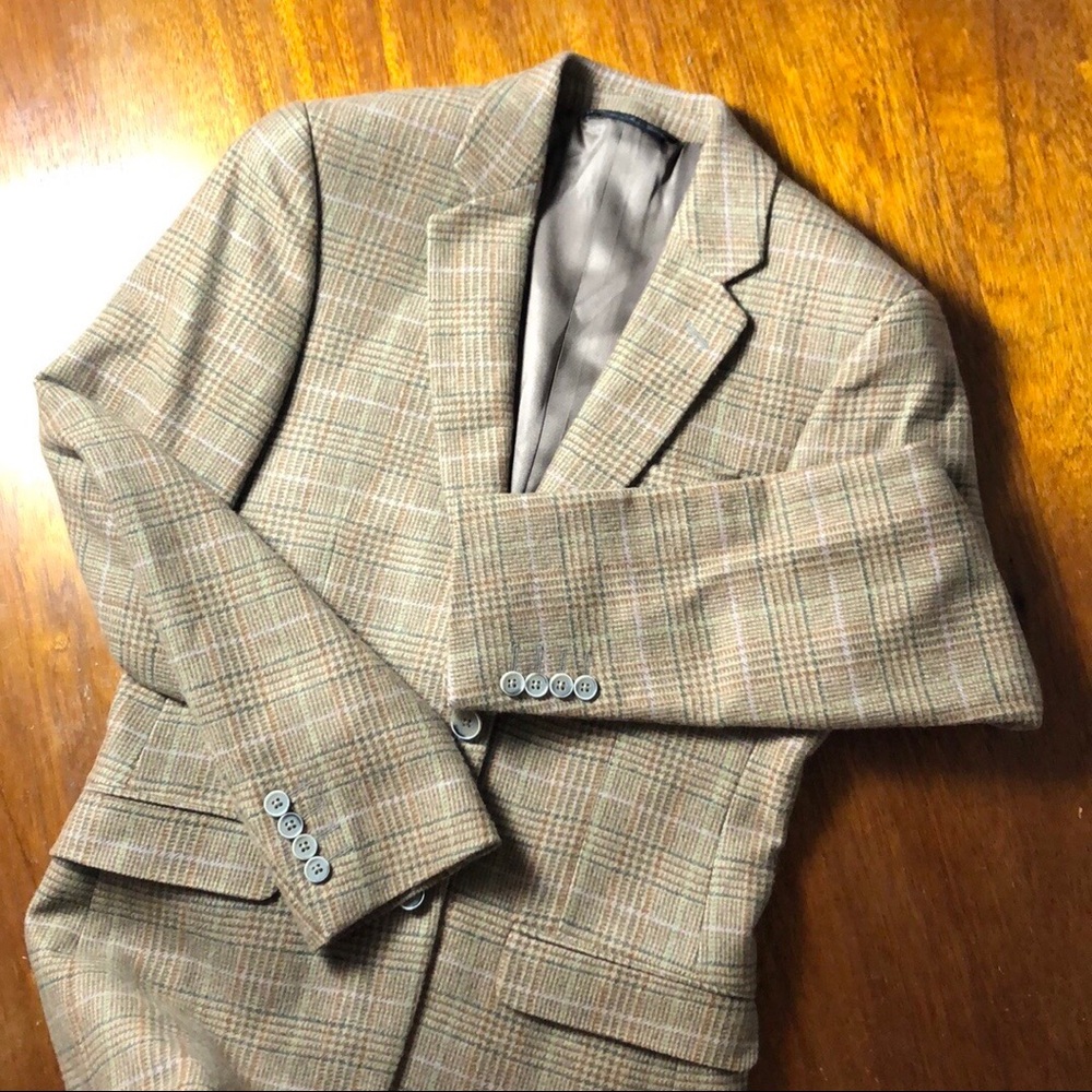 Beautiful, soft plaid blazer